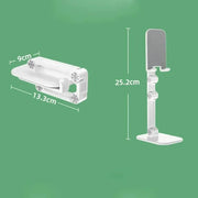 Desk Mobile Phone Holder Stand For IPhone IPad Xiaomi Adjustable Foldable Desktop