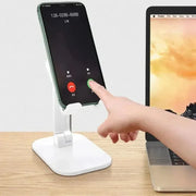 Desk Mobile Phone Holder Stand For IPhone IPad Xiaomi Adjustable Foldable Desktop