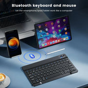 Ultra Thin Portable Wireless Bluetooth Universal Bluetooth Compatible Keyboard